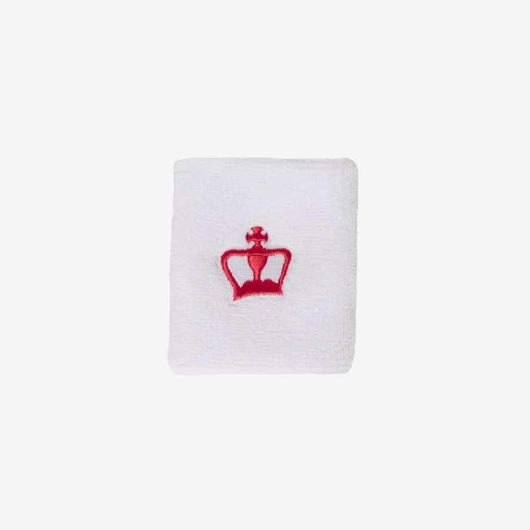 Muñequera de Padel Black Crown con Corona