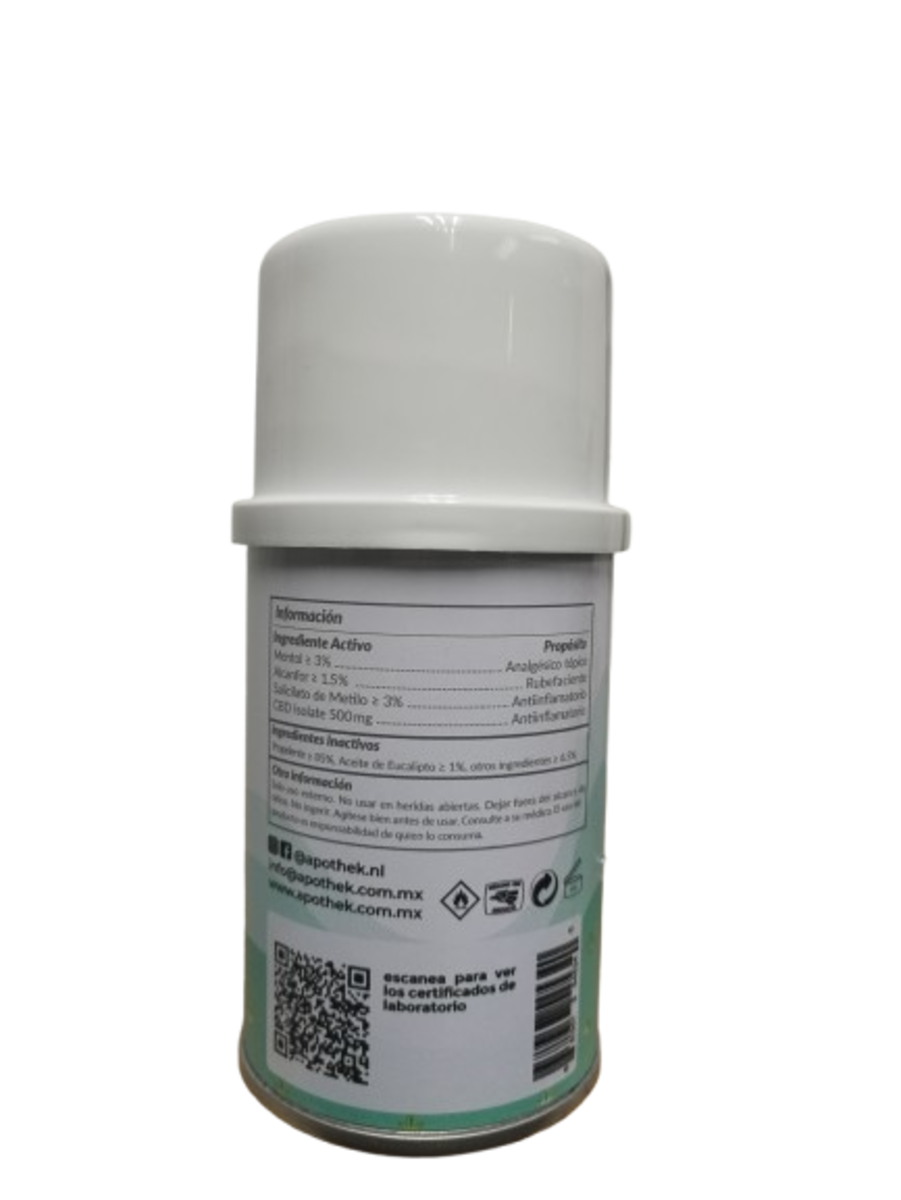 Soothing CBD spray