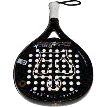 Pala de Padel Black Crown Piton Junior - Bandeja.mx