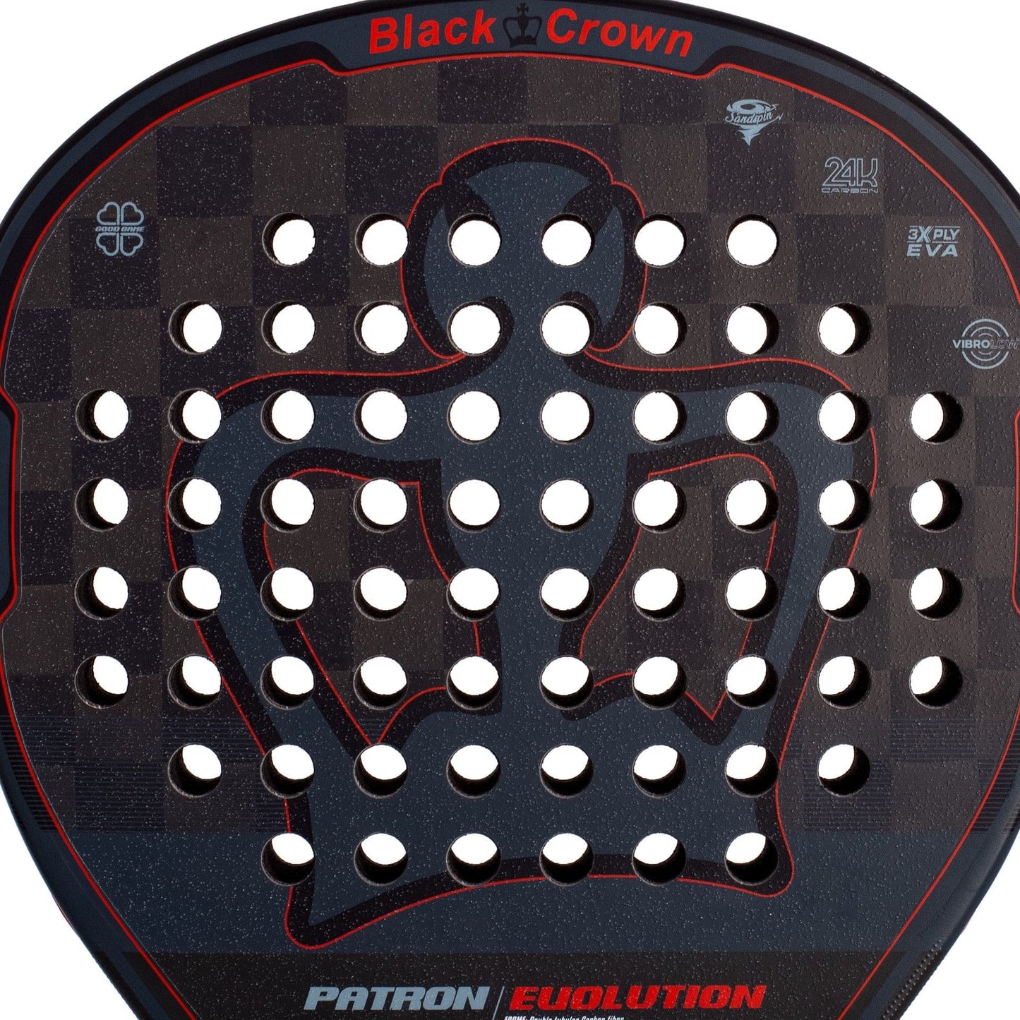 DEMO Pala de Padel Black Crown Patron Evolution 2024