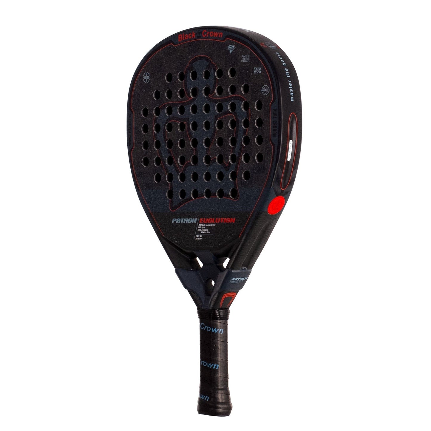 DEMO Pala de Padel Black Crown Patron Evolution 2024