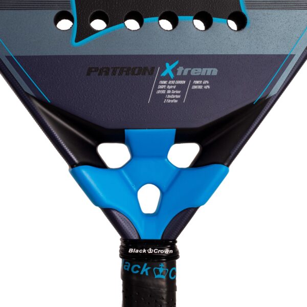 Pala de Padel Black Crown Patron Xtrem 2025