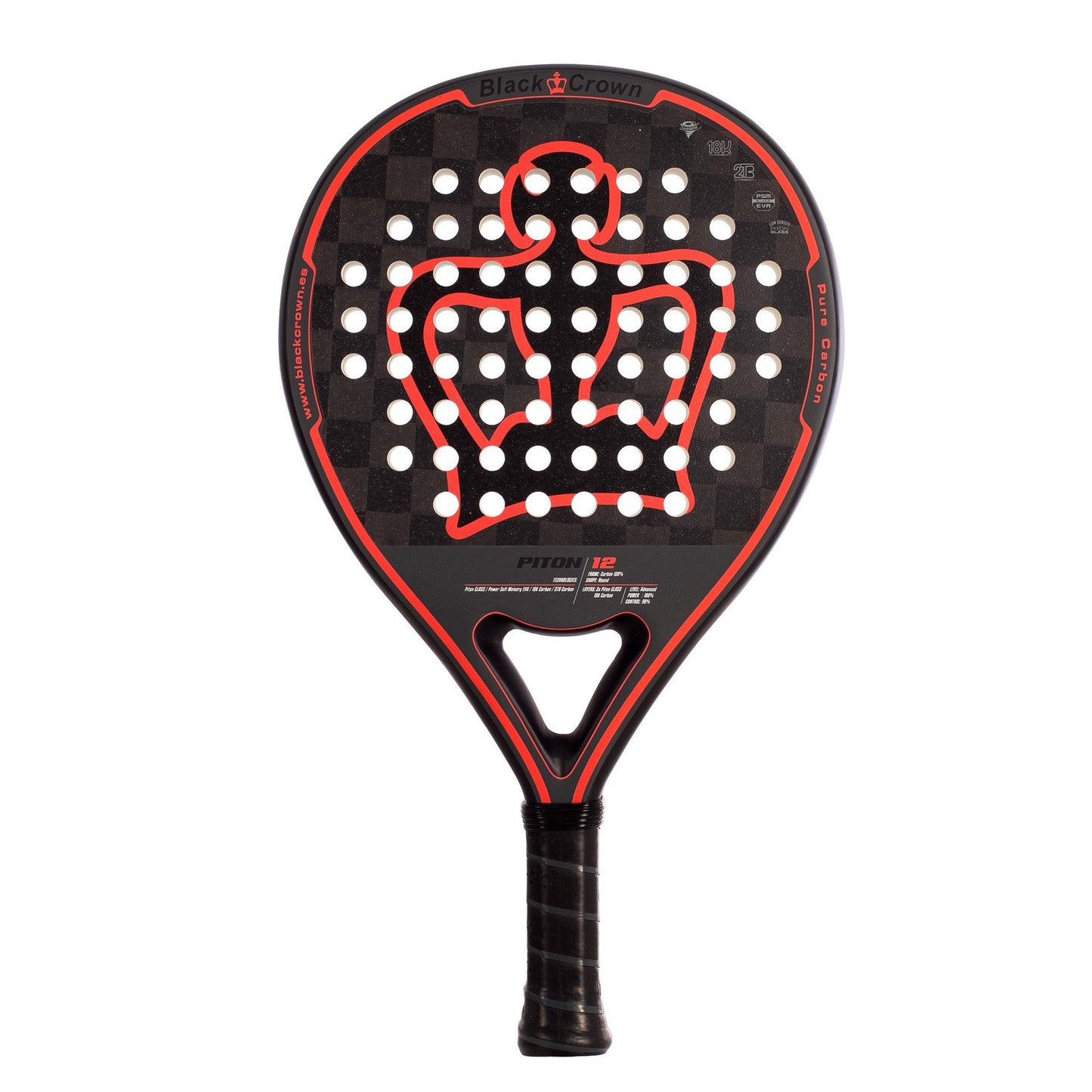 Pala de Padel Black Crown Piton 12 2024