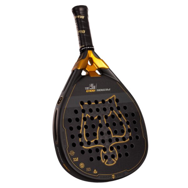 Pala de Padel Black Crown Patron Gold 2025