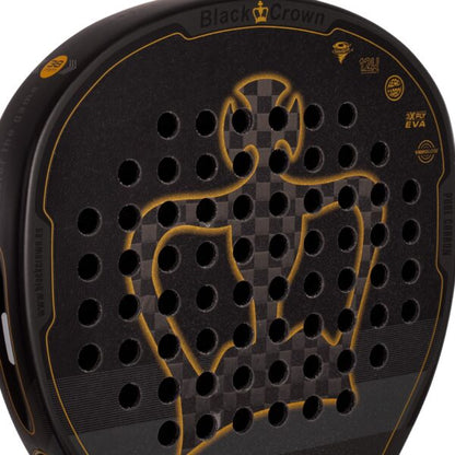 Pala de Padel Black Crown Patron Gold 2025