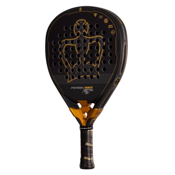 Pala de Padel Black Crown Patron Gold 2025