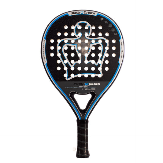 Pala de Padel Black Crown Piton 12 Silver 2024