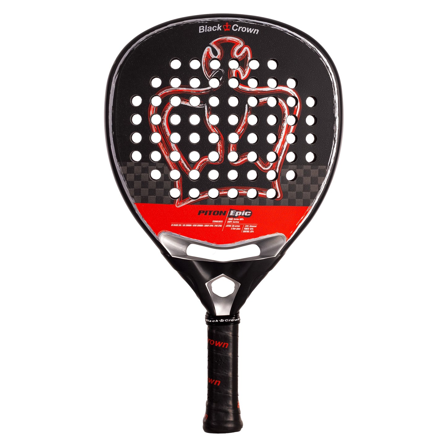 Pala de Padel Black Crown Piton Epic 2025