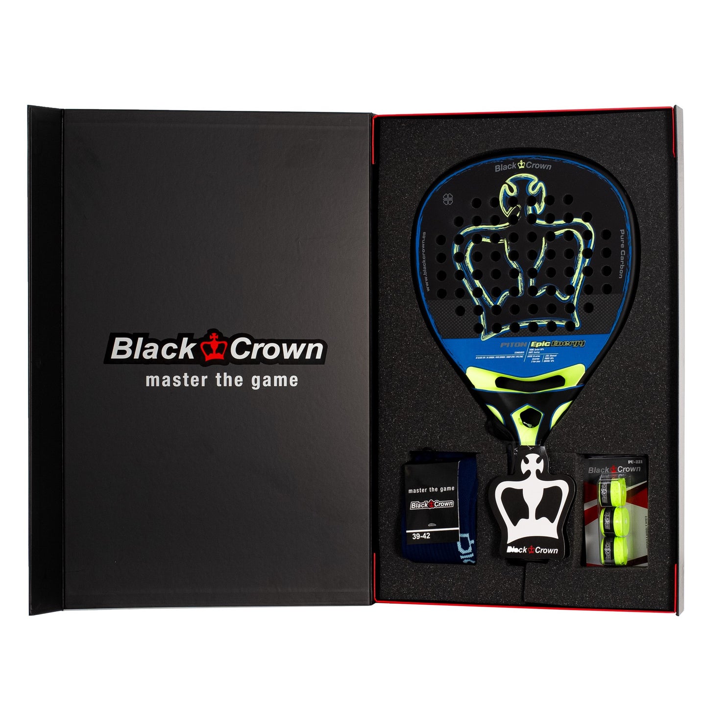 Pala de Padel Black Crown Piton Epic Energy 2025