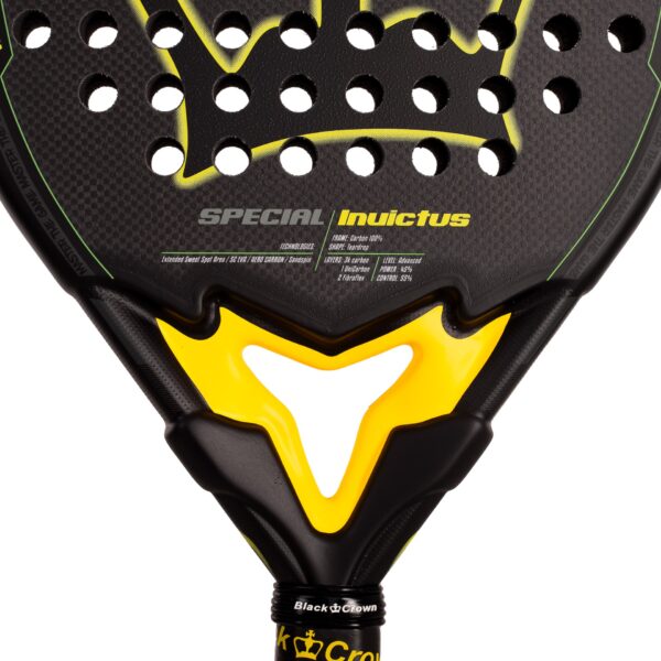 Pala de Padel Black Crown Special Invictus 2025