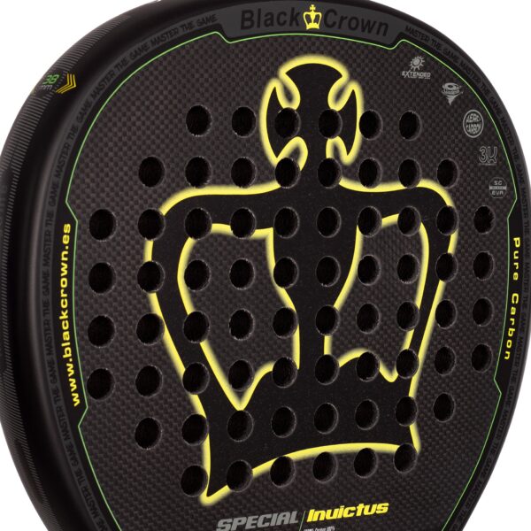 Pala de Padel Black Crown Special Invictus 2025