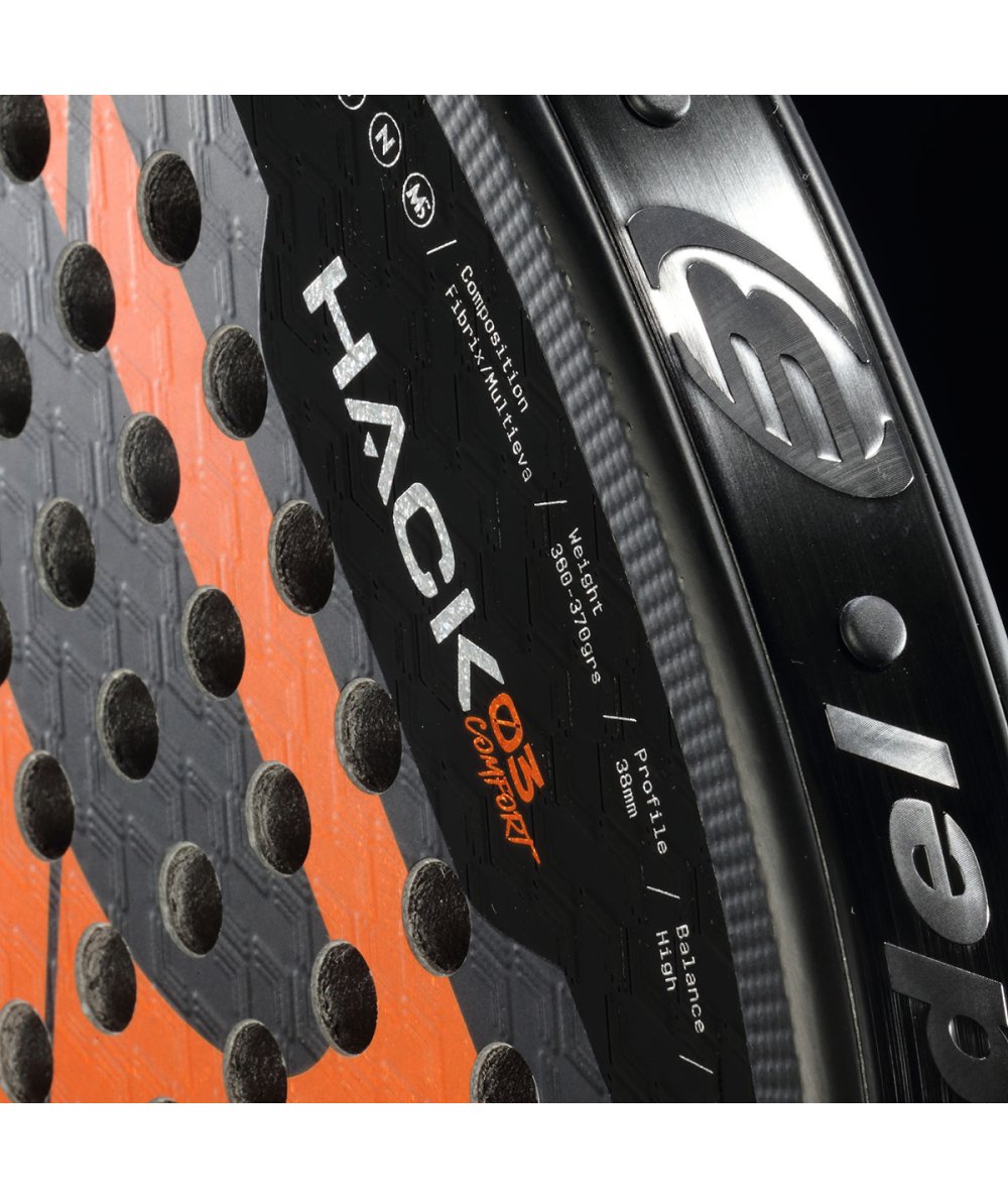 Pala de Padel Bullpadel Hack Comfort 03