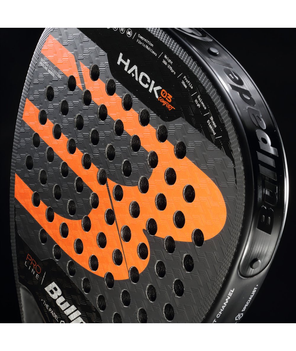 Pala de Padel Bullpadel Hack Comfort 03