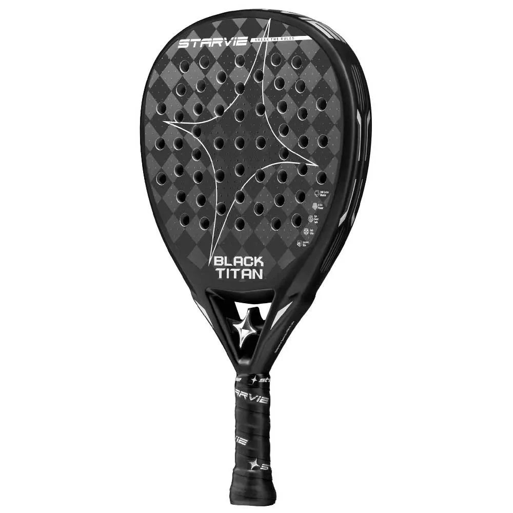 Pala de Padel Starvie Black Titan 26