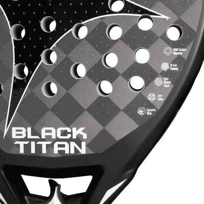 Pala de Padel Starvie Black Titan 26